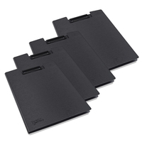 RAPESCO® Klemmbrettmappe Germ-Savvy 1641 DIN A4 schwarz Kunststoff RAPESCO® Klemmbrettmappe Germ-Savvy 1641 DIN A4 schwarz Kunststoff