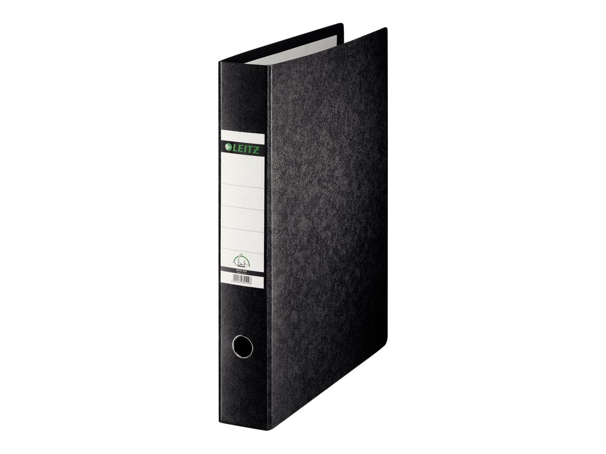 LEITZ 1072 Ordner schwarz marmoriert Karton 7,8 cm DIN A3 hoch LEITZ 1072 Ordner schwarz marmoriert Karton 7,8 cm DIN A3 hoch