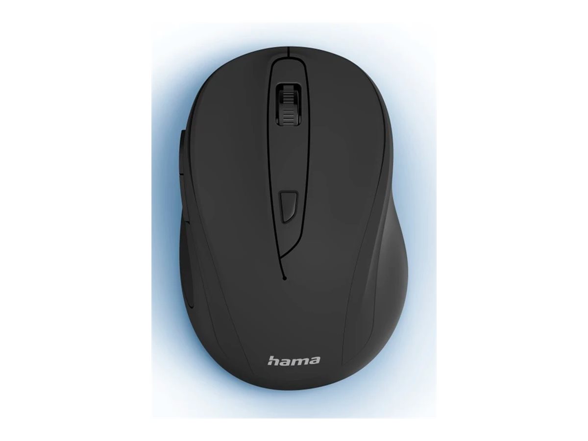 hama MW-400 V2 Maus kabellos schwarz