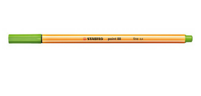 STABILO point 88 Fineliner gruen 0,4 mm, 1 St. STABILO point 88 Fineliner gruen 0,4 mm, 1 St.
