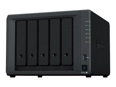 SYNOLOGY DS1522+ Desktop 5-BAY AMD RYZEN R1600 DUAL CORE 8GB RAM up to 32GB