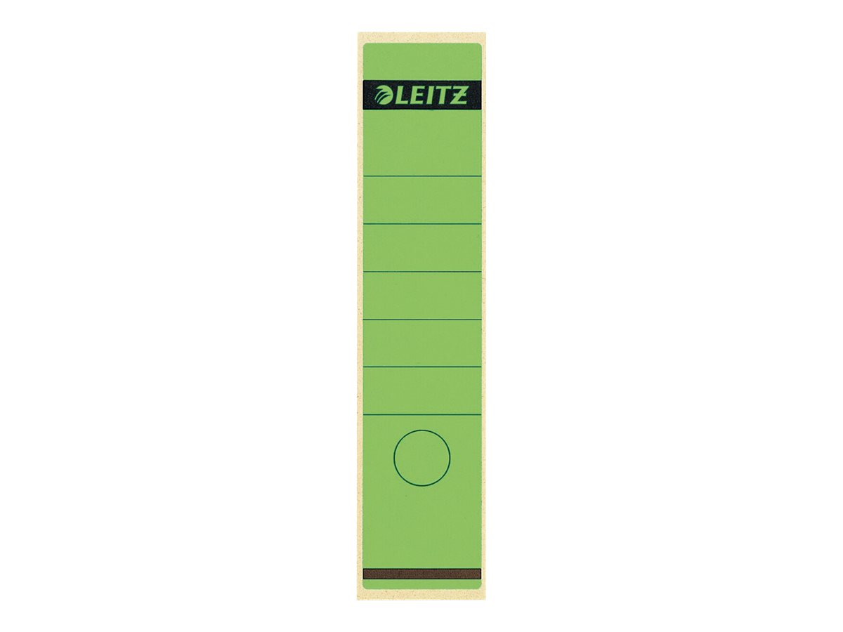 10 LEITZ Ordneretiketten 1640 grün für 8,0 cm Rückenbreite 10 LEITZ Ordneretiketten 1640 grün für 8,0 cm Rückenbreite