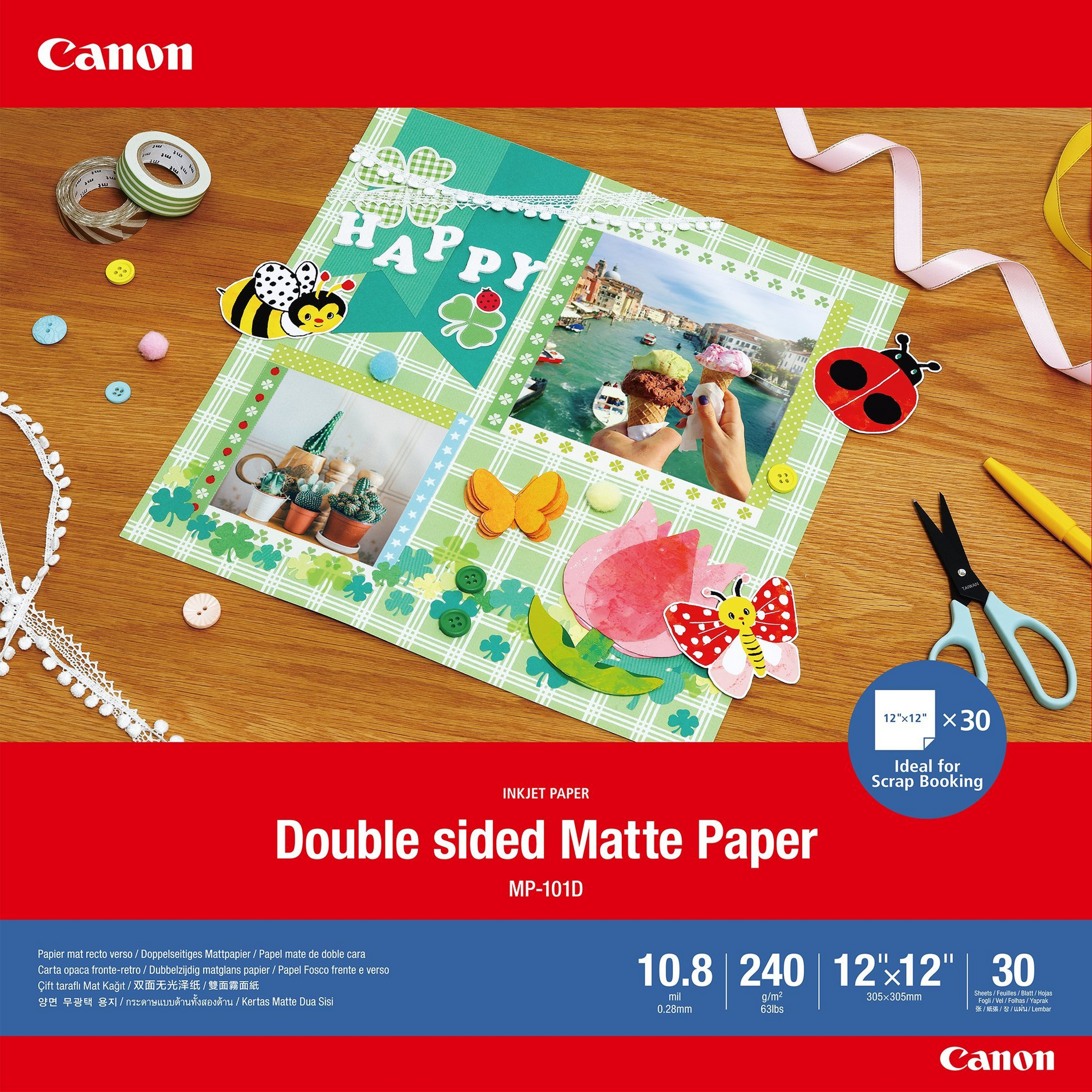 4076C007 CANON Fotopapier 30x30cm 30