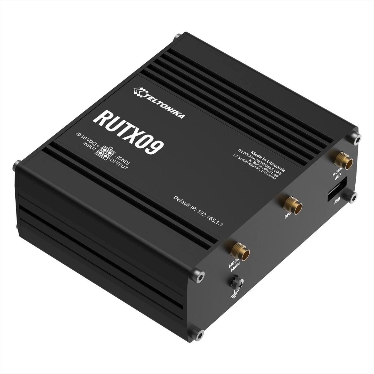 TELTONIKA NETWORKS RUTX09 4G/LTE Router TELTONIKA NETWORKS RUTX09 4G/LTE Router