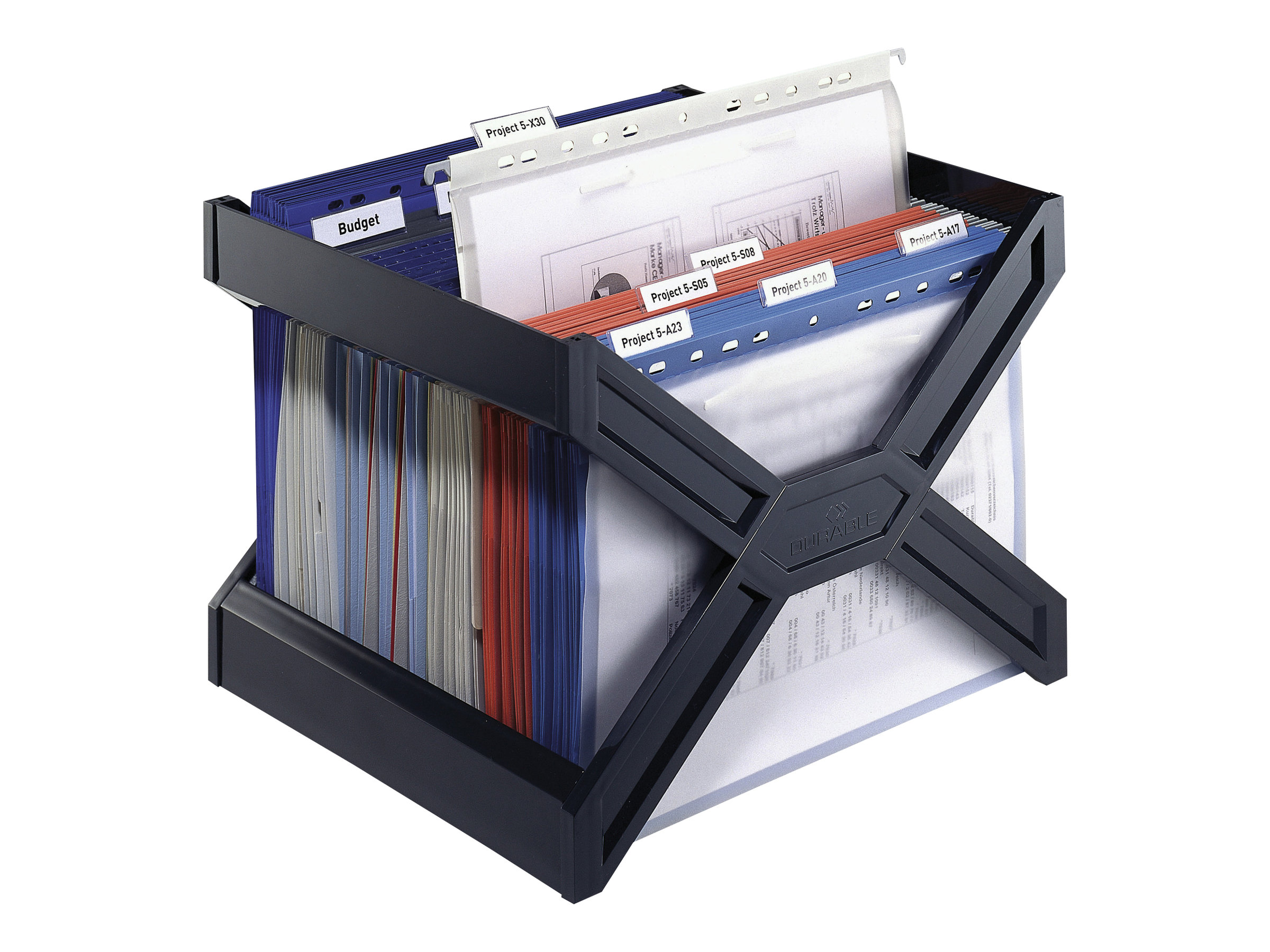 DURABLE Haengeregistraturkorb ohne Mappen CARRY Plus schwarz DURABLE Haengeregistraturkorb ohne Mappen CARRY Plus schwarz