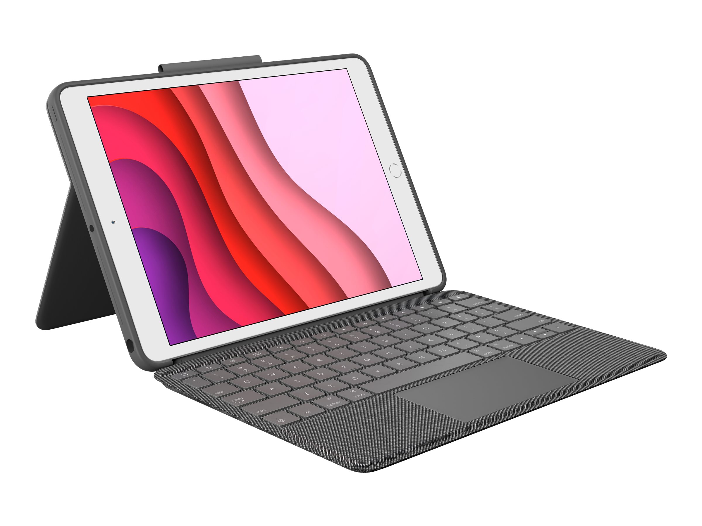 Logitech Combo Touch Tastatur-Case fuer iPad 7.Gen, 8.Gen, 9.Gen - grafit Logitech Combo Touch Tastatur-Case fuer iPad 7.Gen, 8.Gen, 9.Gen - grafit