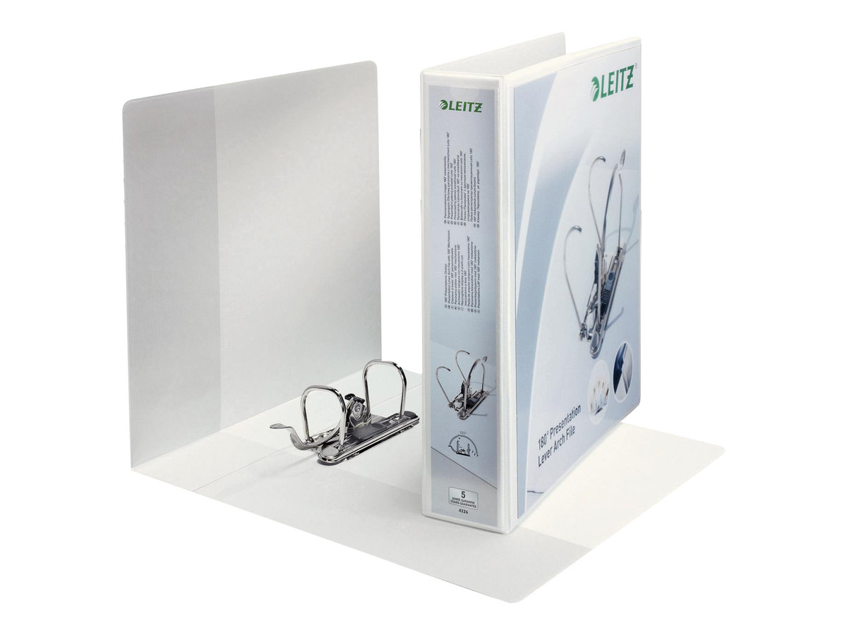 LEITZ 4226 Praesentationsordner weiss Kunststoff 6,5 cm DIN A4 LEITZ 4226 Praesentationsordner weiss Kunststoff 6,5 cm DIN A4