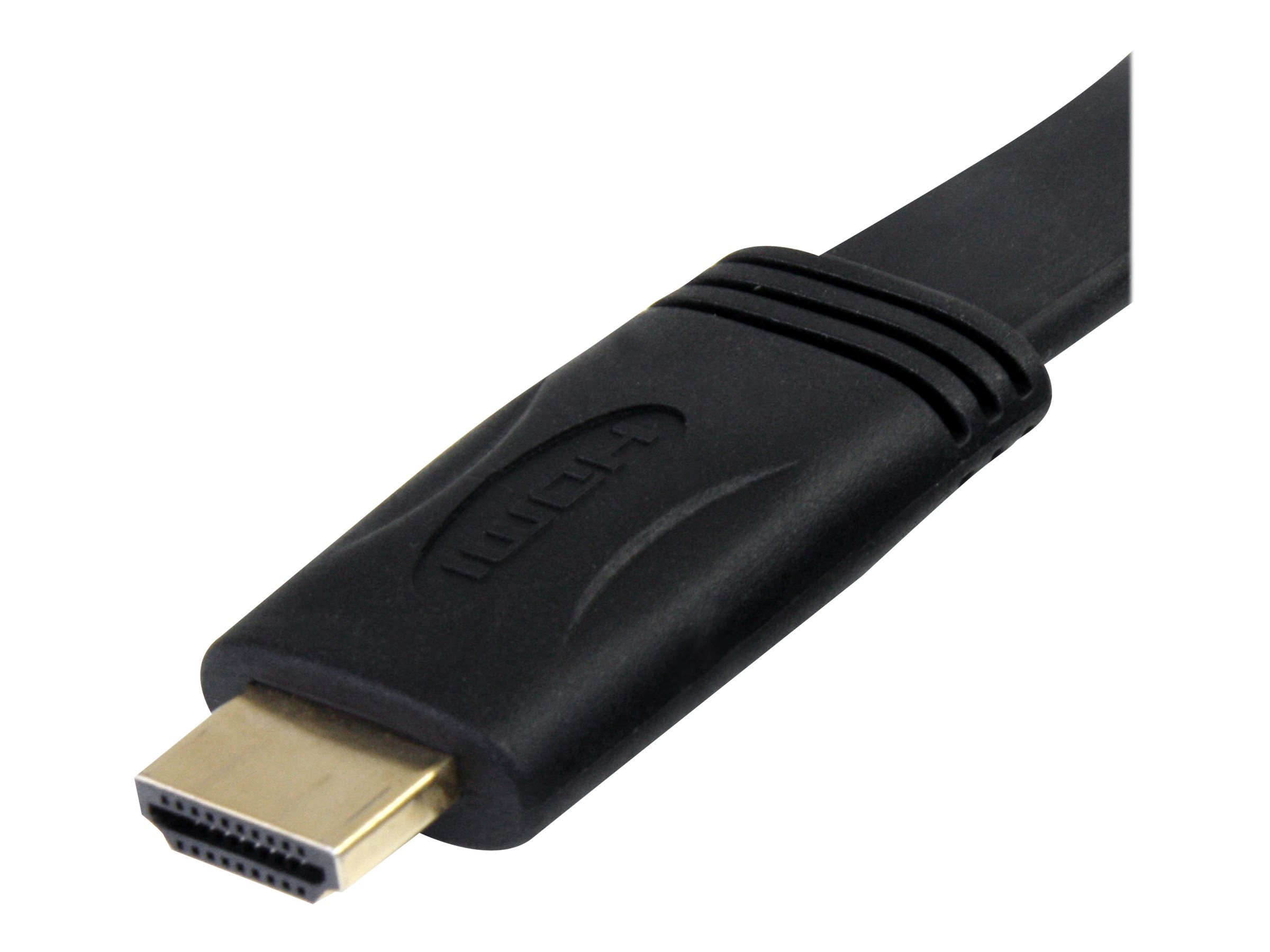 STARTECH.COM 1,8m Flaches Hochgeschwindigkeits HDMI Kabel mit Ethernet - Ultra HD 4k x 2k HDMI Kabel - HDMI Stecker auf HDMI Steck STARTECH.COM 1,8m Flaches Hochgeschwindigkeits HDMI Kabel mit Ethernet - Ultra HD 4k x 2k HDMI Kabel - HDMI Stecker auf HDMI Steck