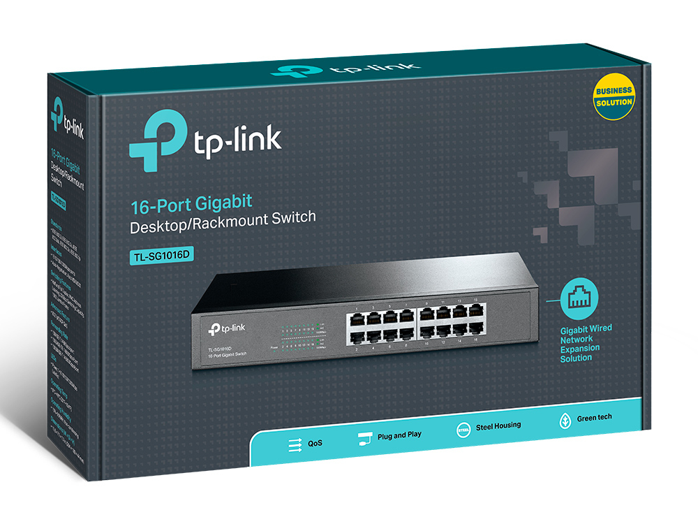 TP-LINK TL-SG1016D DESKTOP SWITCH