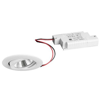 Brumberg LED-Deckeneinbaustrahler LB24 230V 6W 3000K weiss Brumberg LED-Deckeneinbaustrahler LB24 230V 6W 3000K weiss