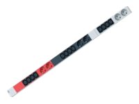 BACHMANN IT PDU ALU 0HE 12x C13 6x Schutzkontakt 3x 16A CEE rot
