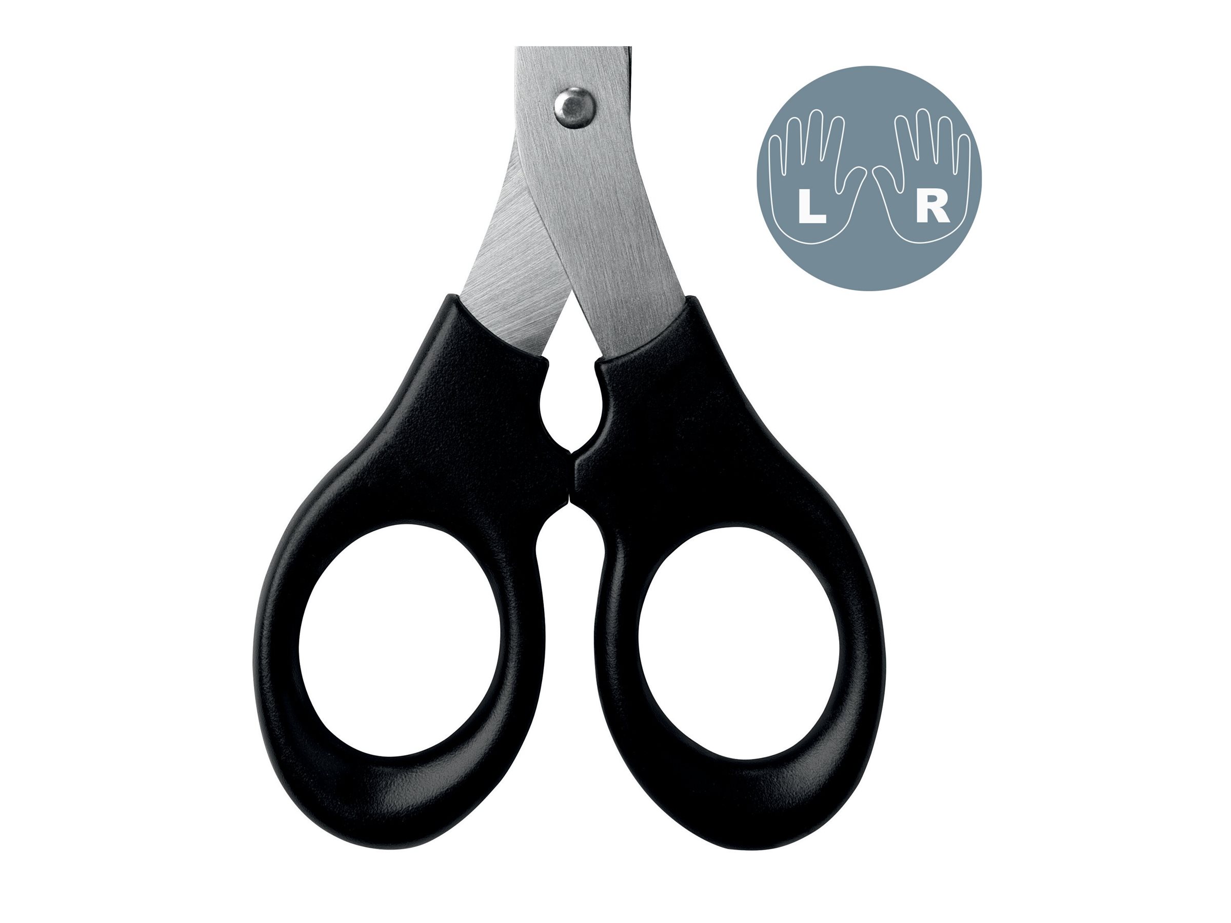 LEITZ Schere schwarz 16,5 cm