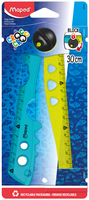 maped Lineal Croc Croc 15,0 / 30,0 cm, gruen-tuerkis maped Lineal Croc Croc 15,0 / 30,0 cm, gruen-tuerkis