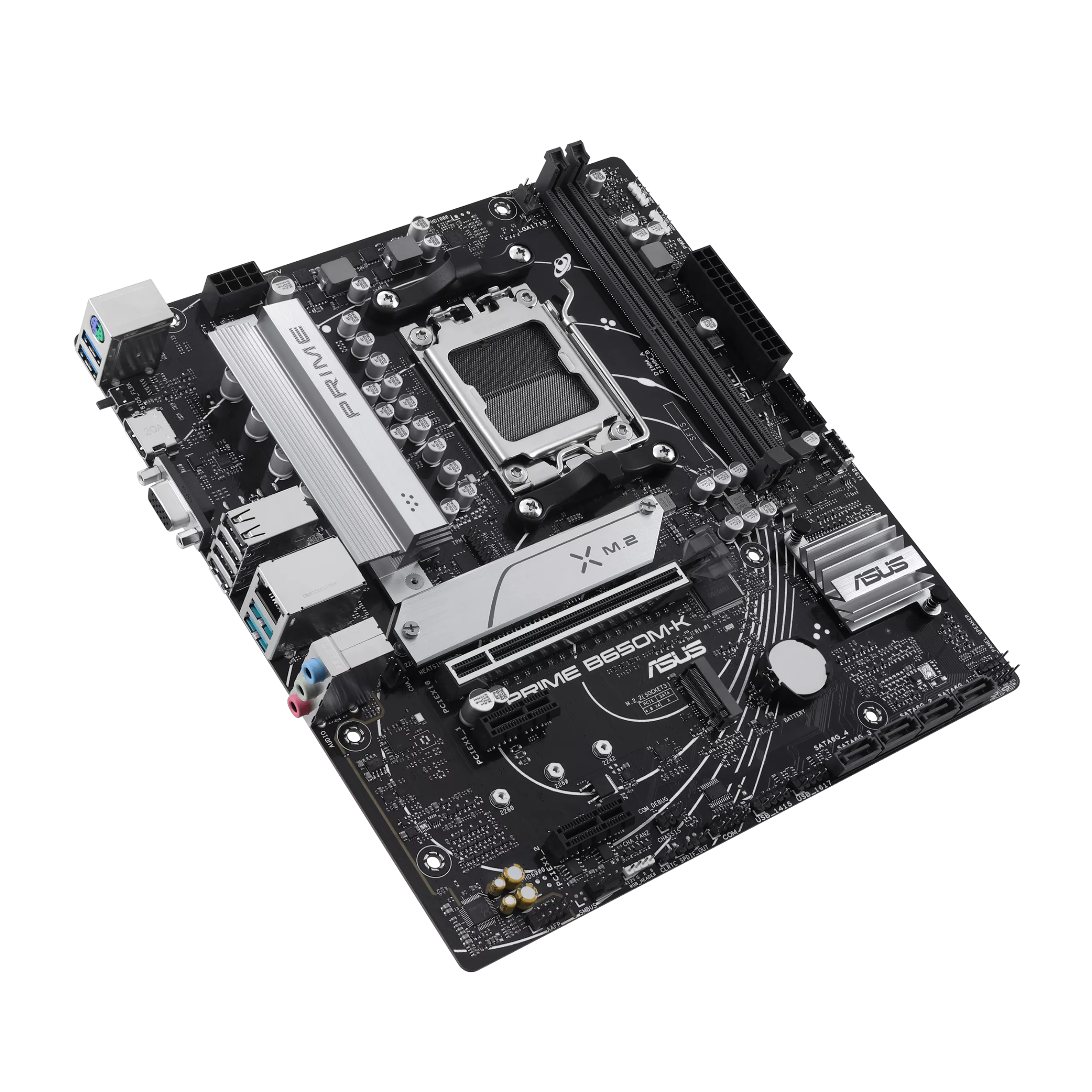 ASUS PRIME B650MK AM5 4xDDR5 mATX MB 4xSATA 2xM2