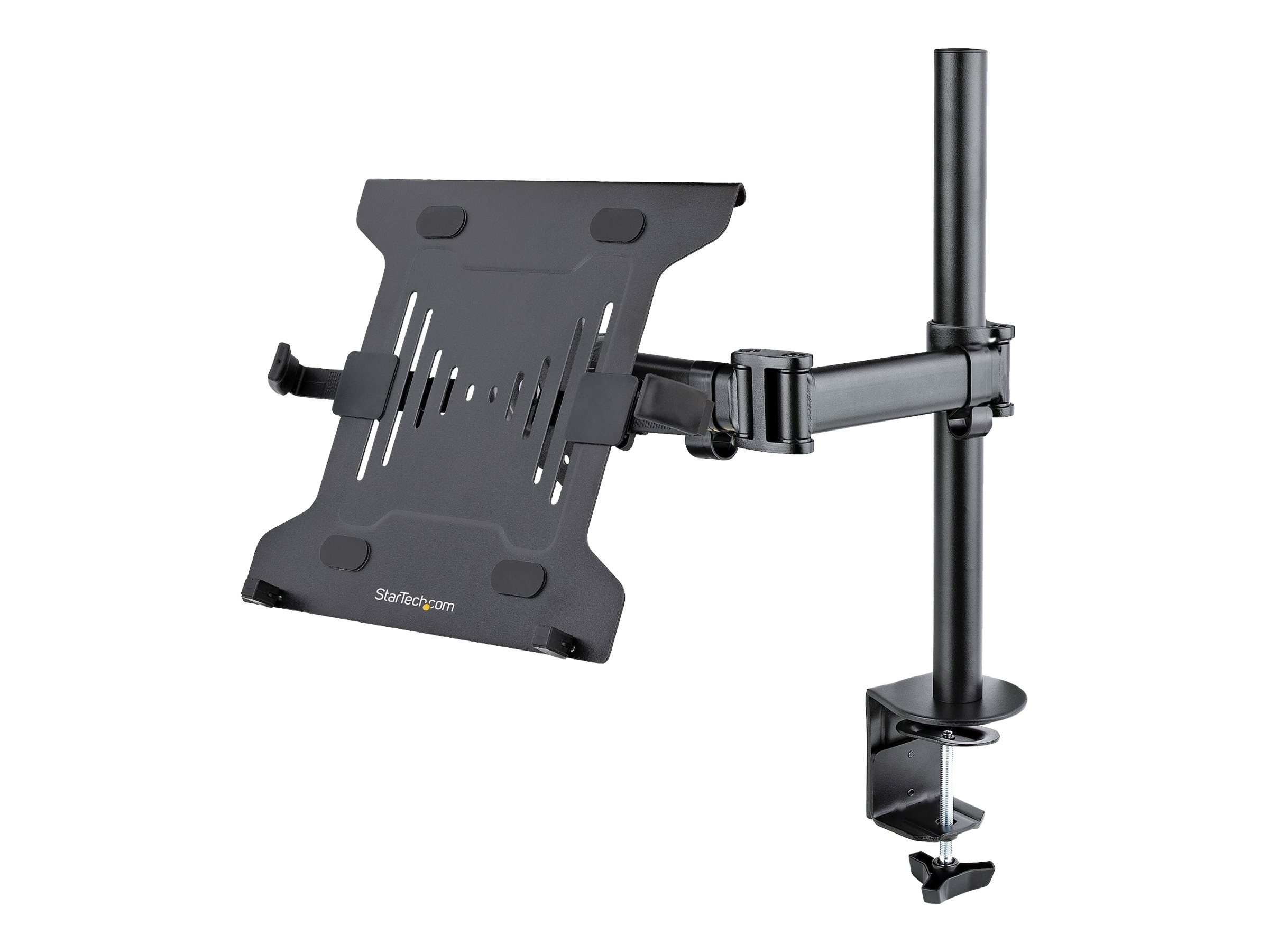 STARTECH.COM Monitor und Laptop halterung - Monitorarm/Notebookarm mit Tischhalterung - Monitore bis 86,36cm 34Zoll 8kg und Laptops