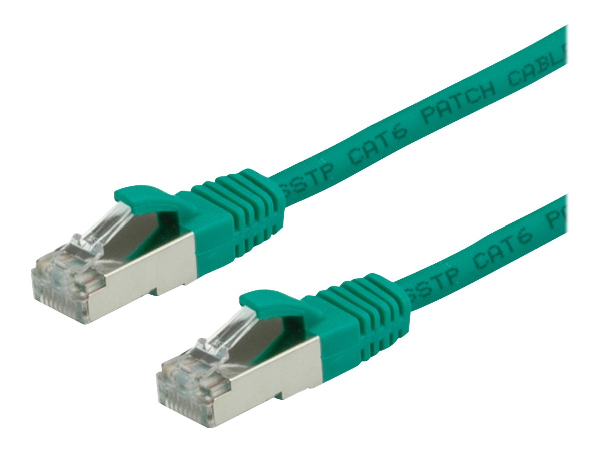 VALUE Patchkabel Kat.6 Class E S/FTP PiMF LSOH grün 1m VALUE Patchkabel Kat.6 Class E S/FTP PiMF LSOH grün 1m