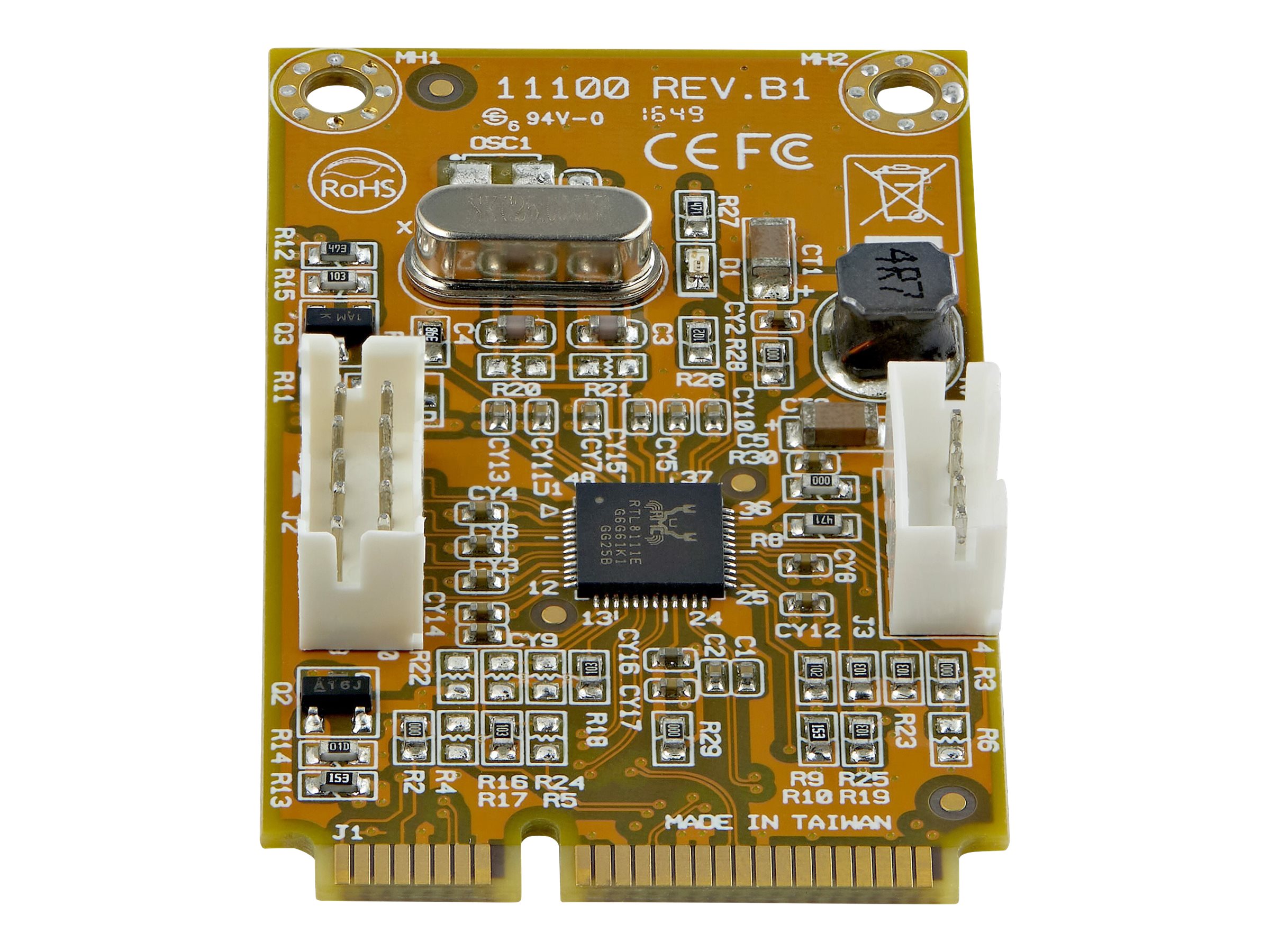 STARTECHCOM Mini PCI Express Gigabit Ethernet Netzwerkkarte mini PCIe NIC Lan Adapter Karte