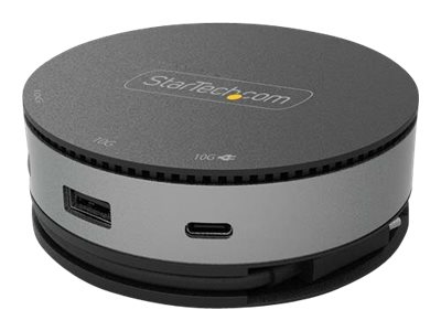 STARTECH.COM USB-C Multiport Adapter - USB Type-C 10Gbps Mini Dock 4K 60Hz HDMI/DisplayPort/1080p VGA - 75W PD Passthrough STARTECH.COM USB-C Multiport Adapter - USB Type-C 10Gbps Mini Dock 4K 60Hz HDMI/DisplayPort/1080p VGA - 75W PD Passthrough