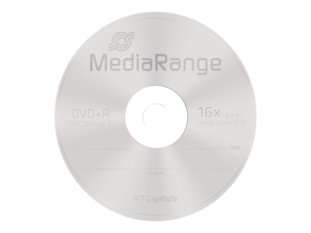 MEDIARANGE DVD+R 4.7GB 16x (10) CB WORM MEDIARANGE DVD+R 4.7GB 16x (10) CB WORM