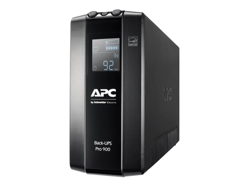 APC Back UPS Pro BR 900VA 6 Outlets AVR LCD Interface