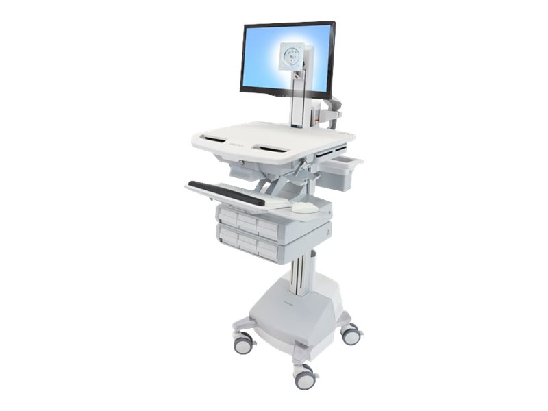 ERGOTRON StyleView Wagen mit LCD-Gelenk SLA-Antrieb 6 Schublade ERGOTRON StyleView Wagen mit LCD-Gelenk SLA-Antrieb 6 Schublade