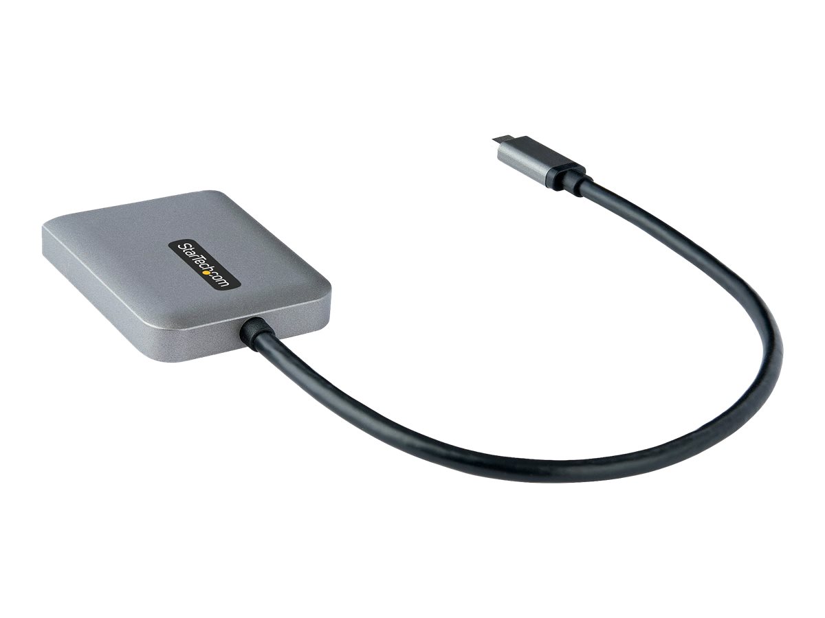 STARTECH.COM USB-C to Dual HDMI MST HUB - Dual HDMI 4K 60Hz - USB Type C Multi Monitor Adapter w/ 1ft 30cm cable