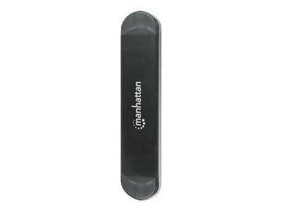 MANHATTAN M.2 NVMe und SATA SSD USB-Festplattengehäuse USB-C 3.2 Gen 2 und A-Stecker für 2230/2242/2260/2280 SSDs mit M Key/B+M Key