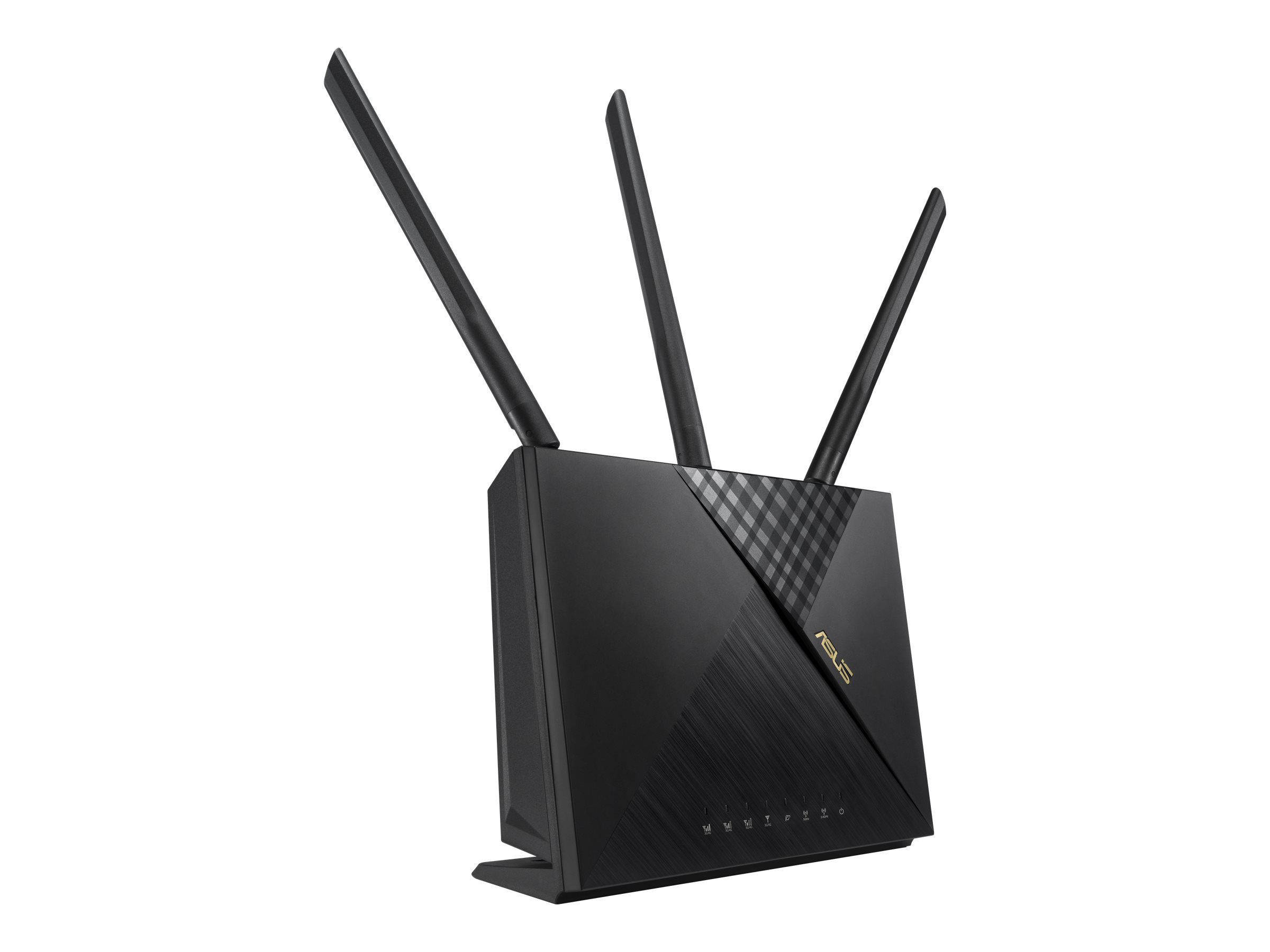 ASUS 4GAX56 4G LTE WiFi 6 Modem Router AX1800 DualBand, LTE Cat6 bis zu 300 Mbits, 5x GbE LAN
