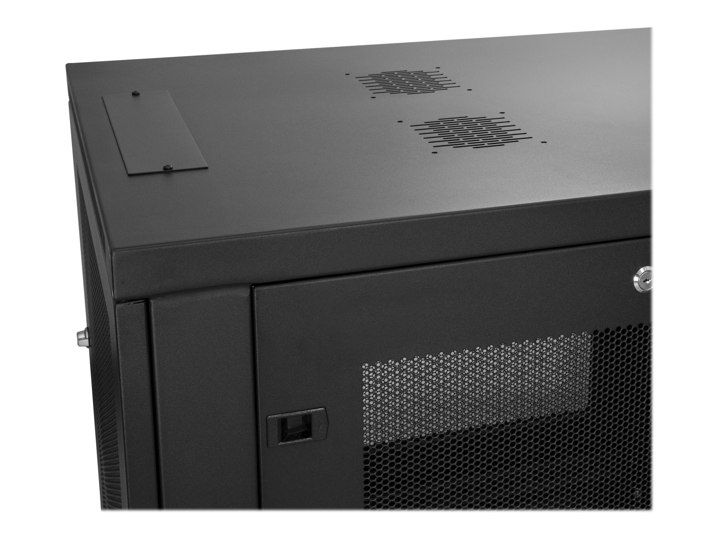 STARTECH.COM 6HE wandmontage Server Rack - bis zu 43cm tief - Gehäuse mit Scharnier - Netzwerkschrank - Server Schrank