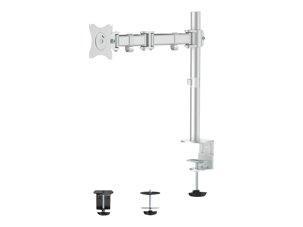 NEOMOUNTS NeoMounts Flat Screen Desk Mount 1 screen Silver 8kg