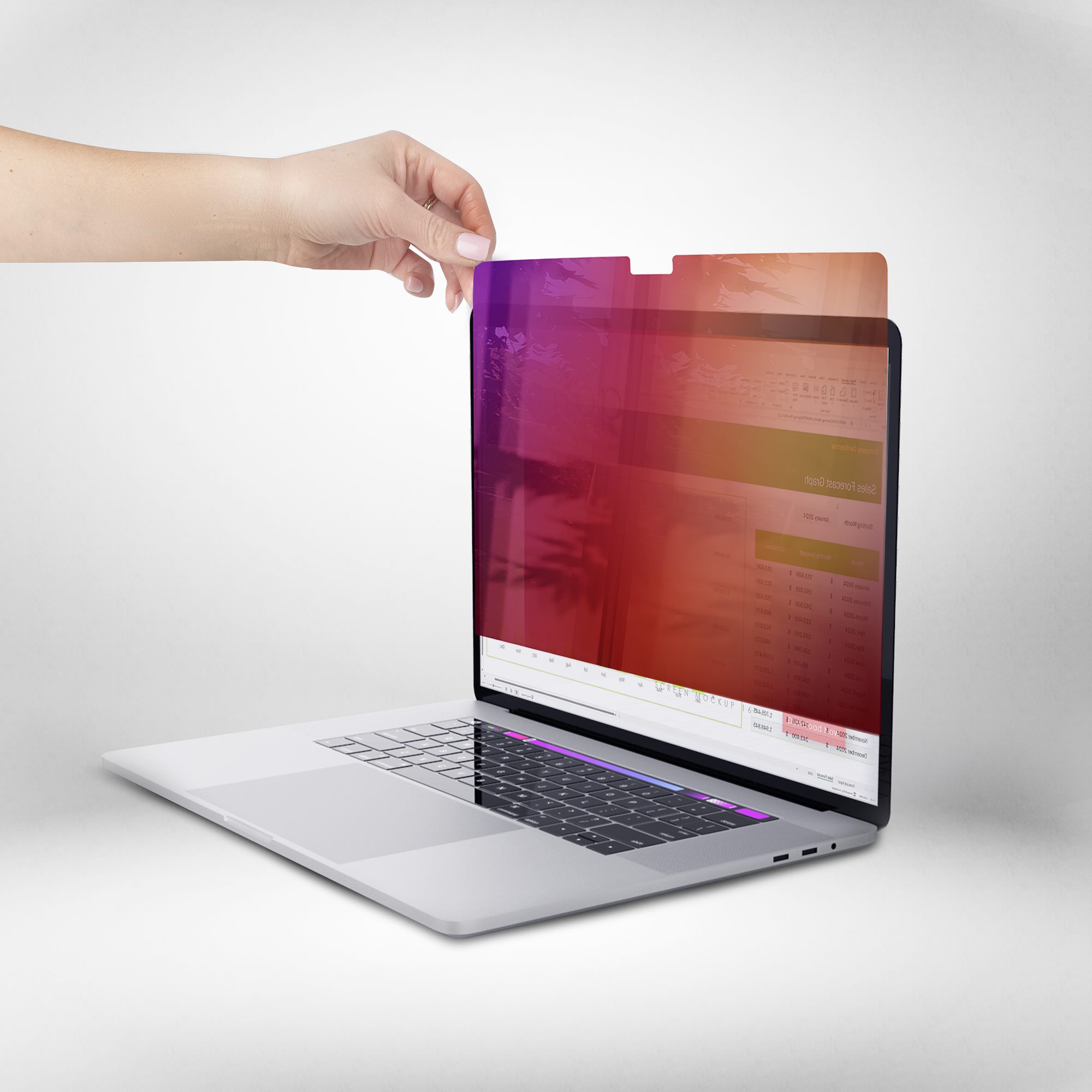 STARTECHCOM 40,64cm 16Zoll MacBook Pro 2123 Blickschutz Doppelseitiger Laptop Goldfilter mit Erhöhtem Sichtschutz 30 Grad