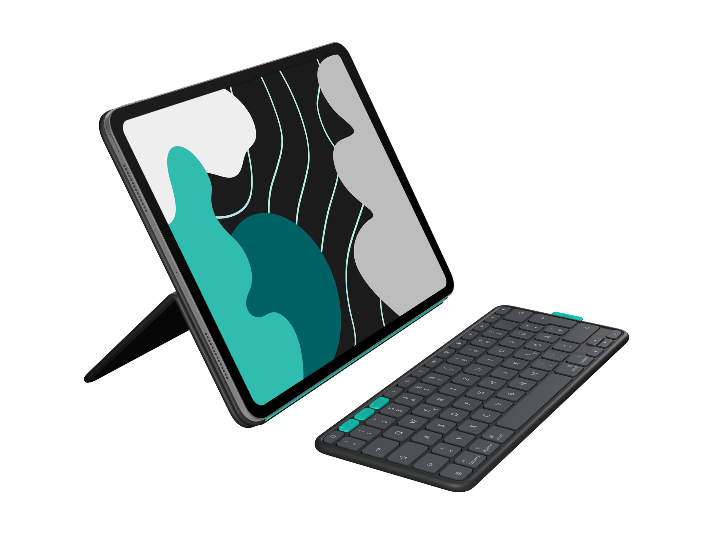 Logitech Flip Folio iPad Pro 13 M4M5, Air 13 M2M3, Grafit