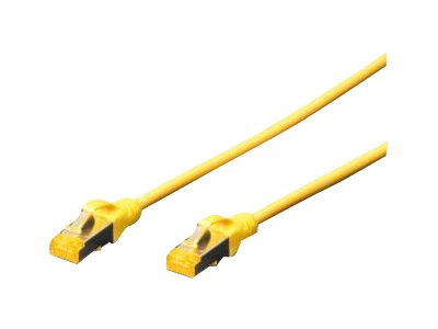 DIGITUS CAT 6A S-FTP Patchkabel Cu LSZH AWG 26/7 Länge 3 m Farbe Gelb