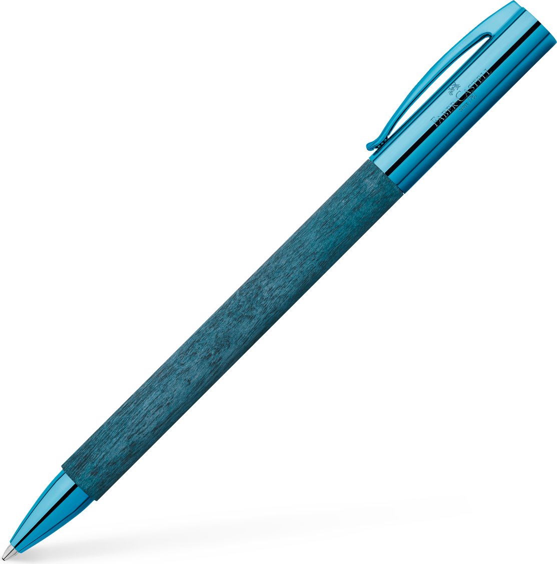 Faber-Castell Ambition Kugelschreiber blau Schreibfarbe schwarz