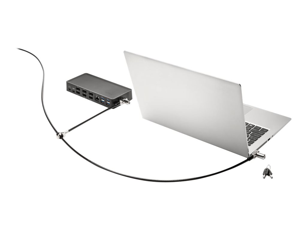 Kensington Notebookschloss Universell 3in1 Twin Head