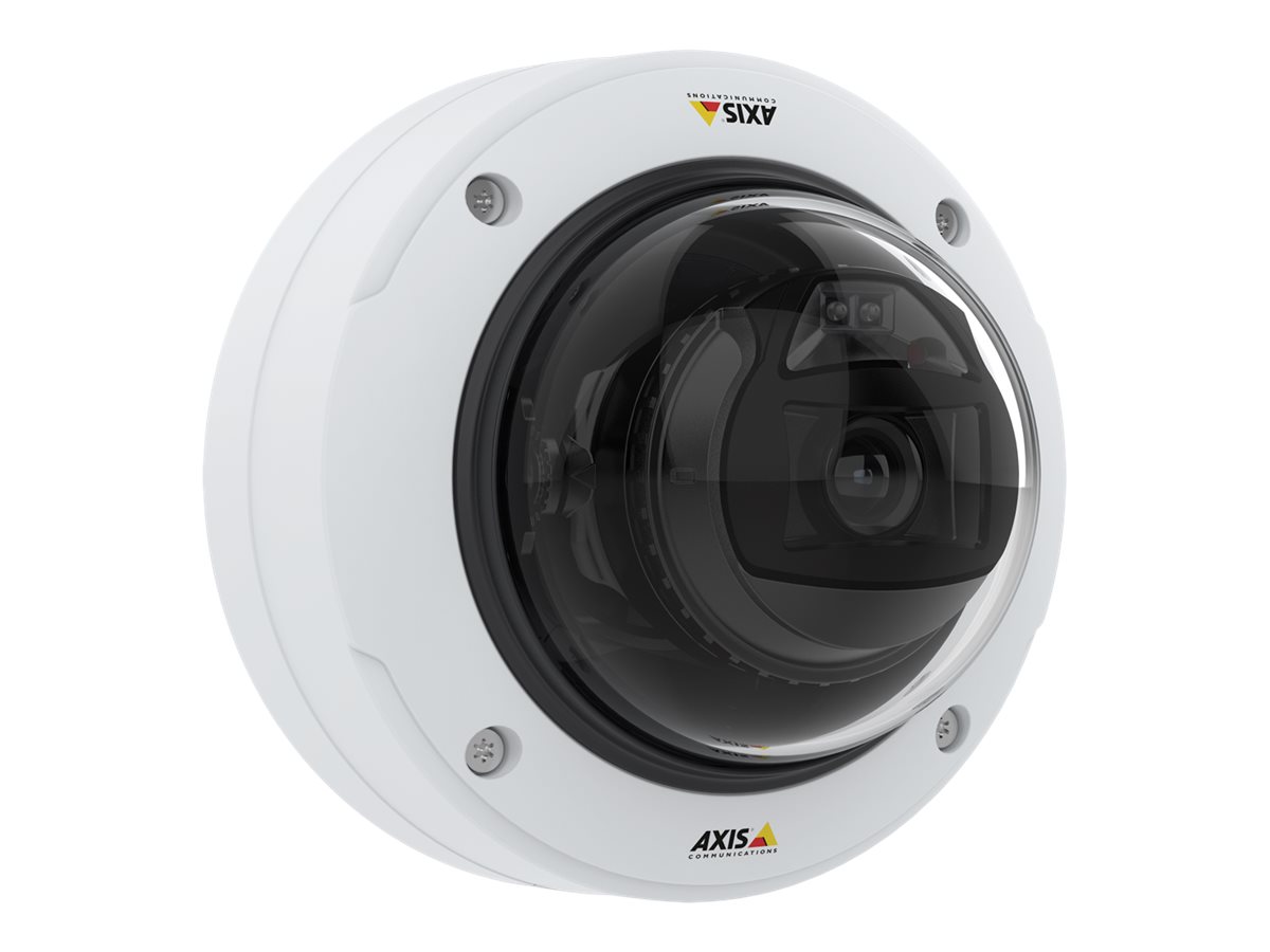 AXIS P3267-LVE Netzwerkkamera Fix Dome 5MP Herausragende Bildqualität mit 5 MP Lightfinder 2.0, Forensic WDR und OptimizedIR Analysefunktionen mit Deep Learning Audio- und E/A-Anschlüsse Integrierte Cybersicherheitsfunktionen