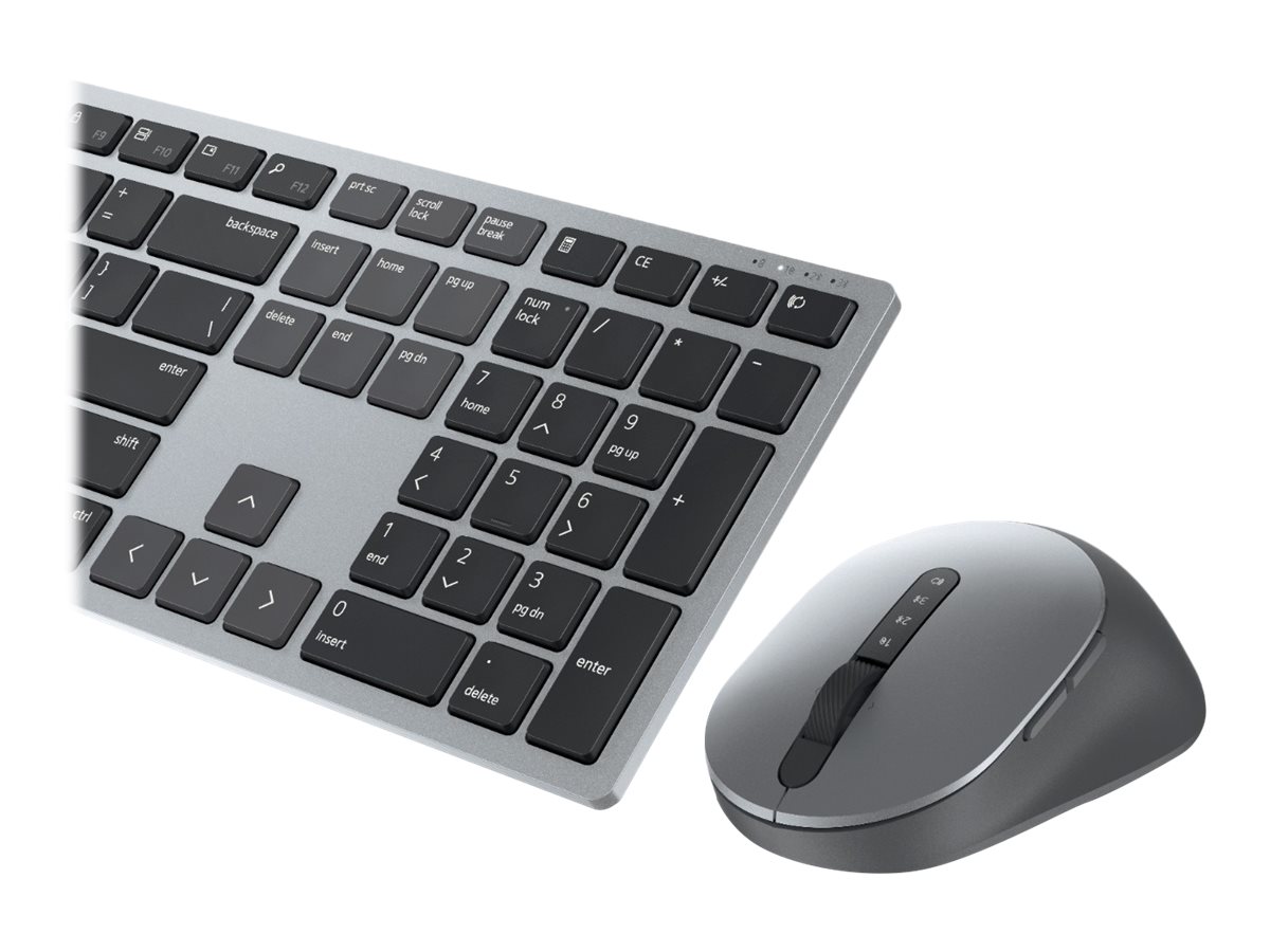 DELL Premier Multi-Device Wireless Keyboard and Mouse - KM7321W - US International QWERTY DELL Premier Multi-Device Wireless Keyboard and Mouse - KM7321W - US International QWERTY