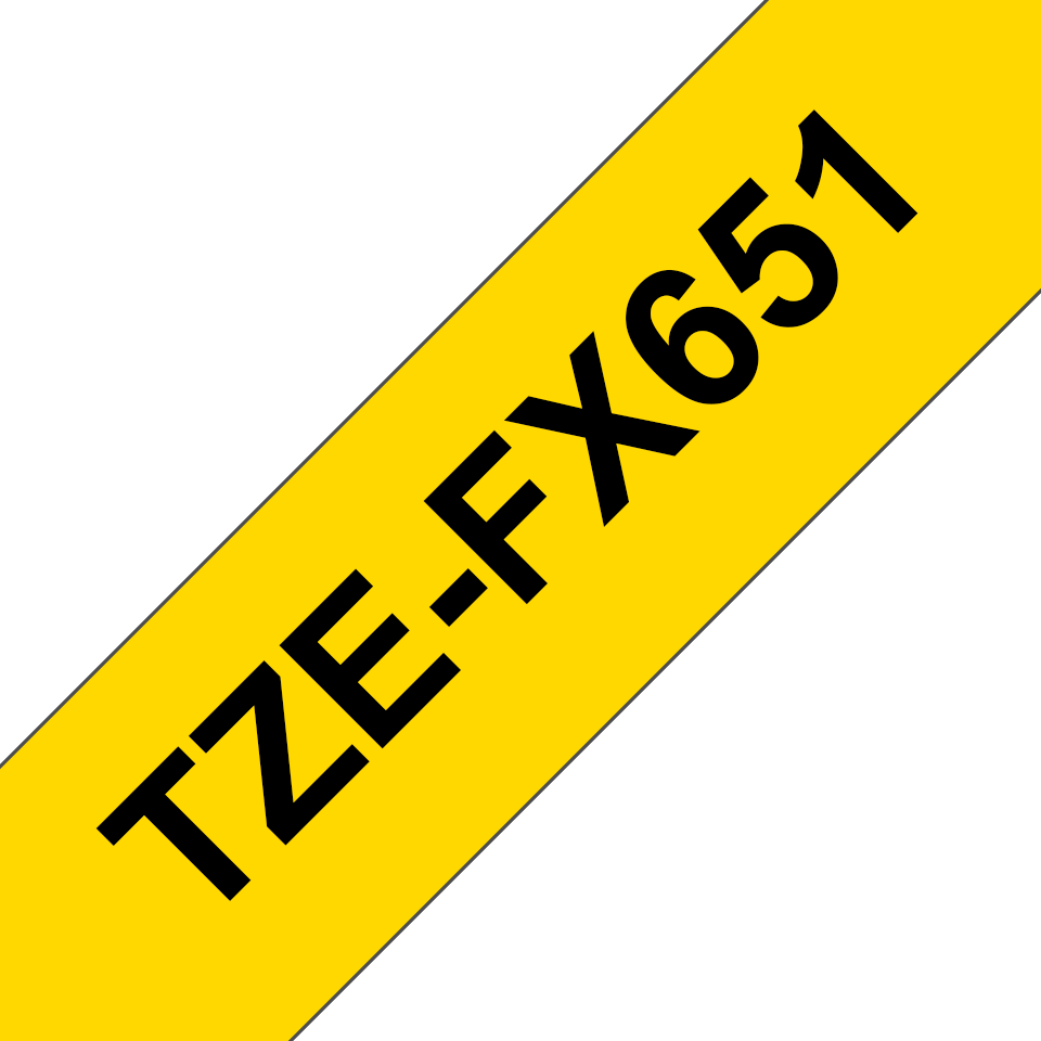 TZEFX651 BROTHER PT Schriftband 24mm