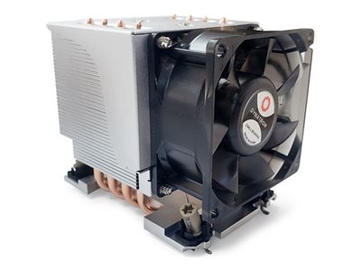 DYNATRON S6 Intel 4677 3U Aktiv Kuehlkoerper aus Aluminium mit Kuehlrippen und Heatpipes in Kontakt mit der CPU und bis zu 350W TDP