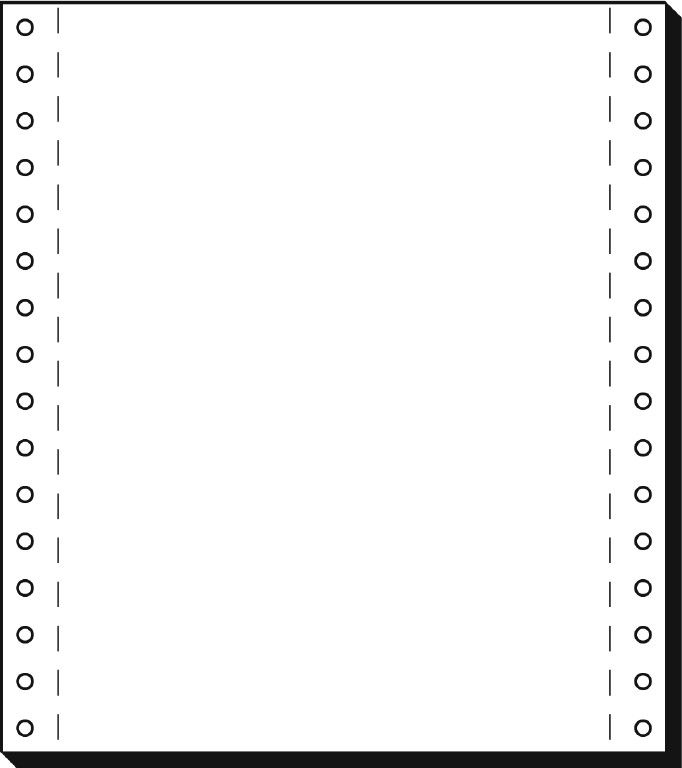SIGEL Endlospapier A5 hoch 1fach, 70 gqm weiß 2000 Blatt