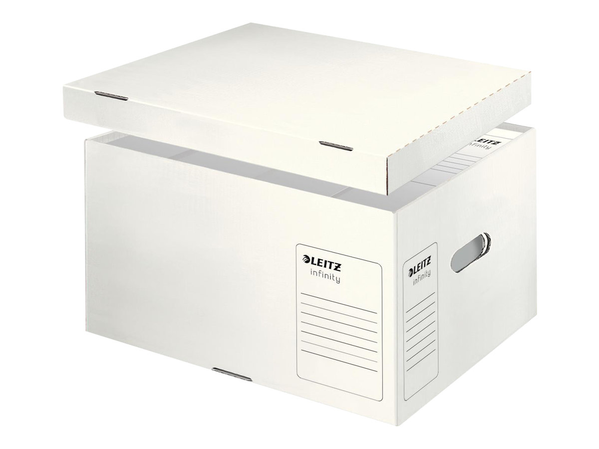10 LEITZ Archivcontainer Infinity L weià 42,0 x 35,0 x 26,5 cm 10 LEITZ Archivcontainer Infinity L weià 42,0 x 35,0 x 26,5 cm