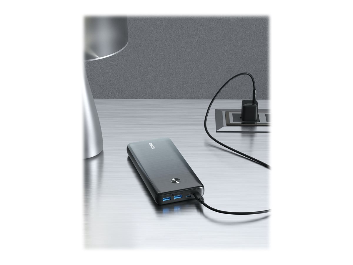 ANKER 747 PowerBank (PowerCore 26K for Laptop) 25.600mAh 87W 2x USB-A 2x USB-C PowerDelivery Power IQ