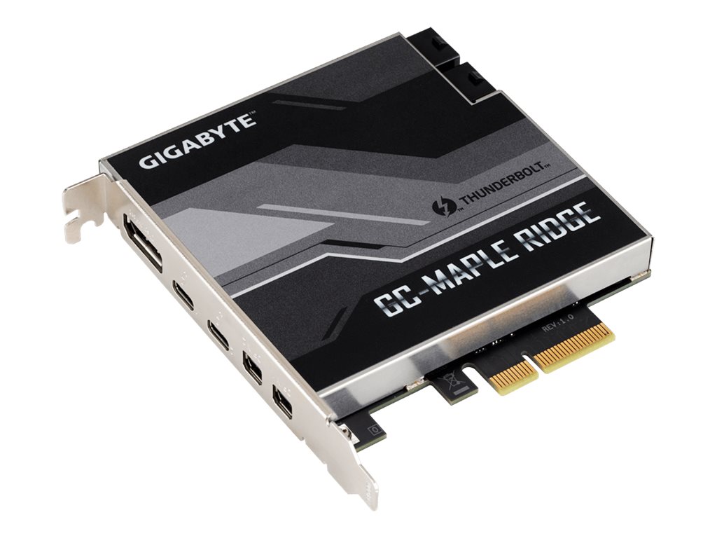GIGABYTE Intel Thunderbolt 4 Certified add-in card 1xDP 2xMini DP 2xThunderbolt