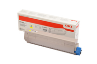 46443101 OKI C8xx Toner yellow HC 10.000 46443101 OKI C8xx Toner yellow HC 10.000