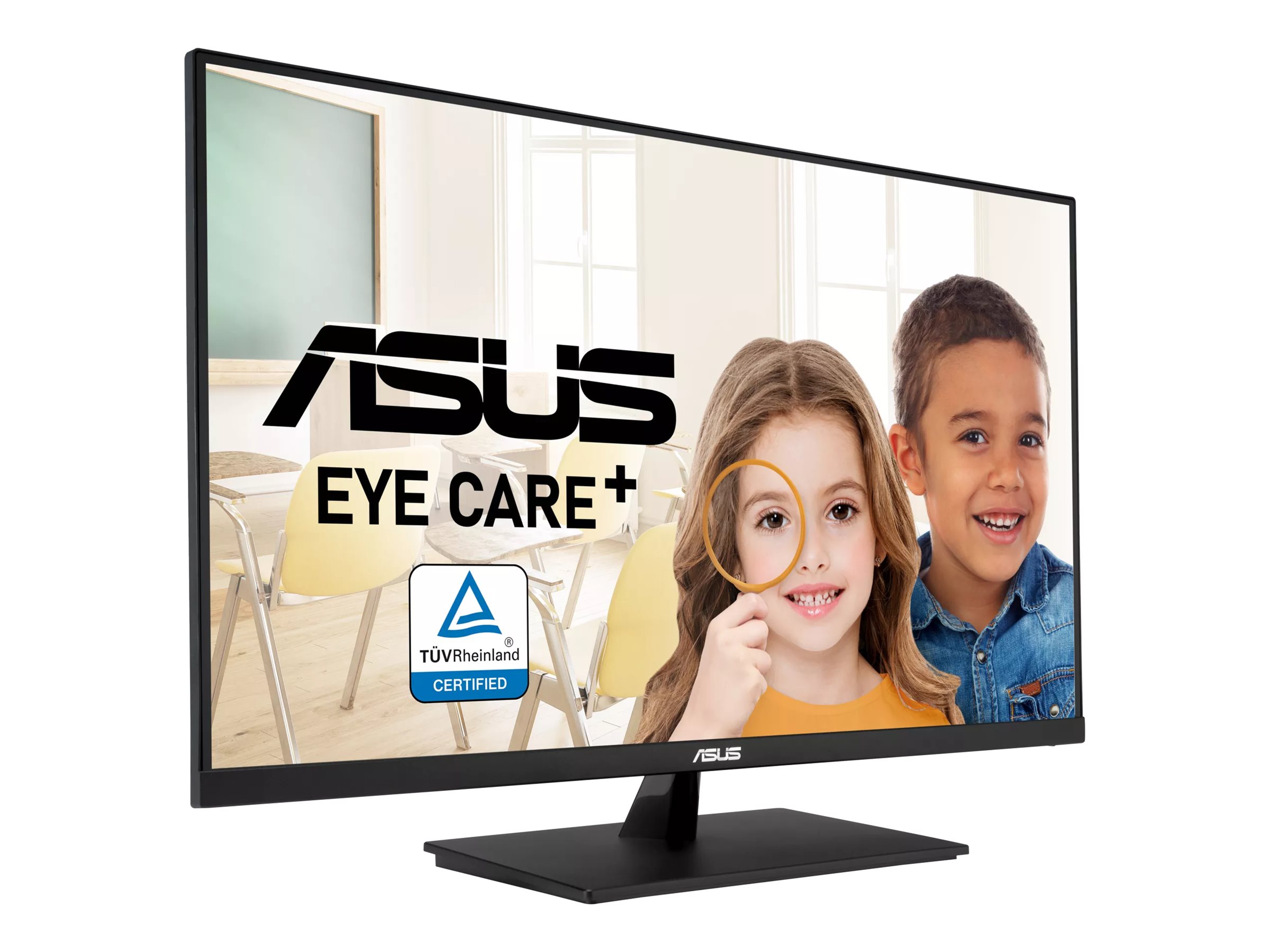 ASUS VP327Q Eye Care Monitor 80,01cm 31,5Zoll VA UHD 169 60Hz 350cdm2 4ms 2xHDMI DP 2x2w Speaker Black