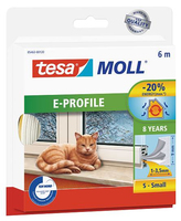 tesa tesamoll® E-Profil Fenster-Dichtungsband weià 9,0 mm x 6,0 m 1 St. tesa tesamoll® E-Profil Fenster-Dichtungsband weià 9,0 mm x 6,0 m 1 St.