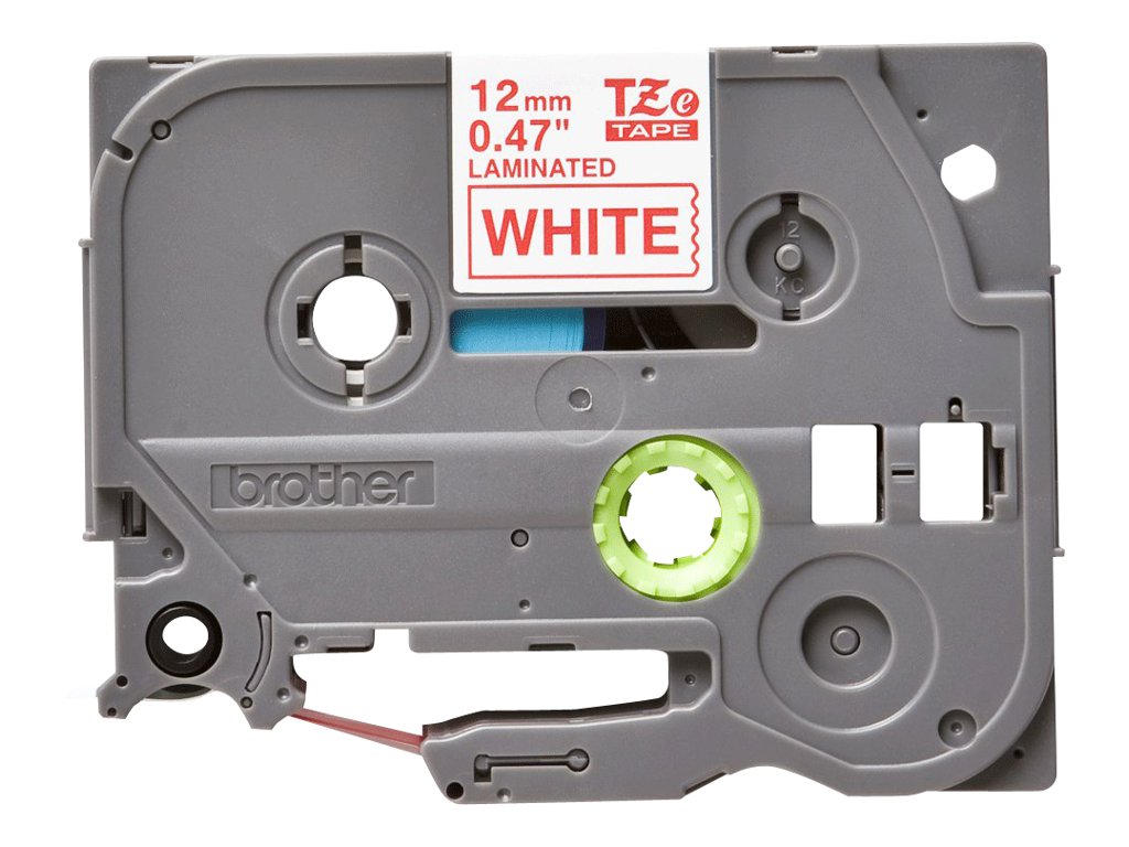 TZE232 BROTHER PTOUCH 12mm WEISS-ROT