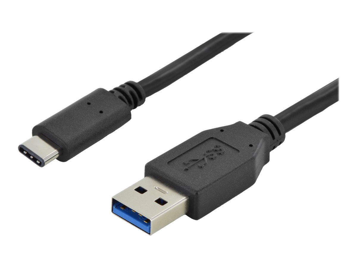 ASSMANN USB Type-C Anschlusskabel Type-C - A St/St 1,0m Super Speed sw ASSMANN USB Type-C Anschlusskabel Type-C - A St/St 1,0m Super Speed sw