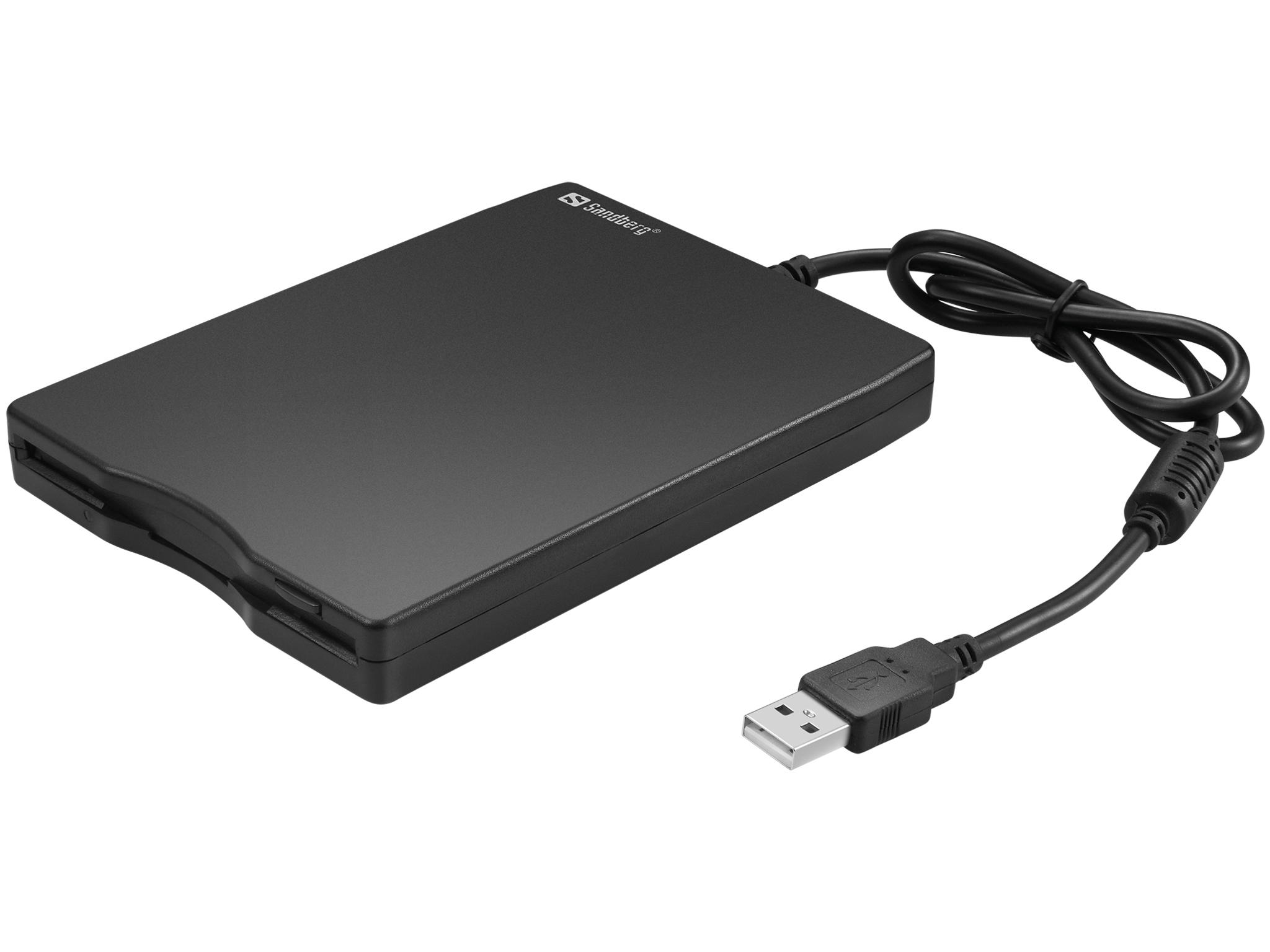 SANDBERG USB Floppy Mini Reader 35Zoll USB 50 cm 20 Zoll Kabel