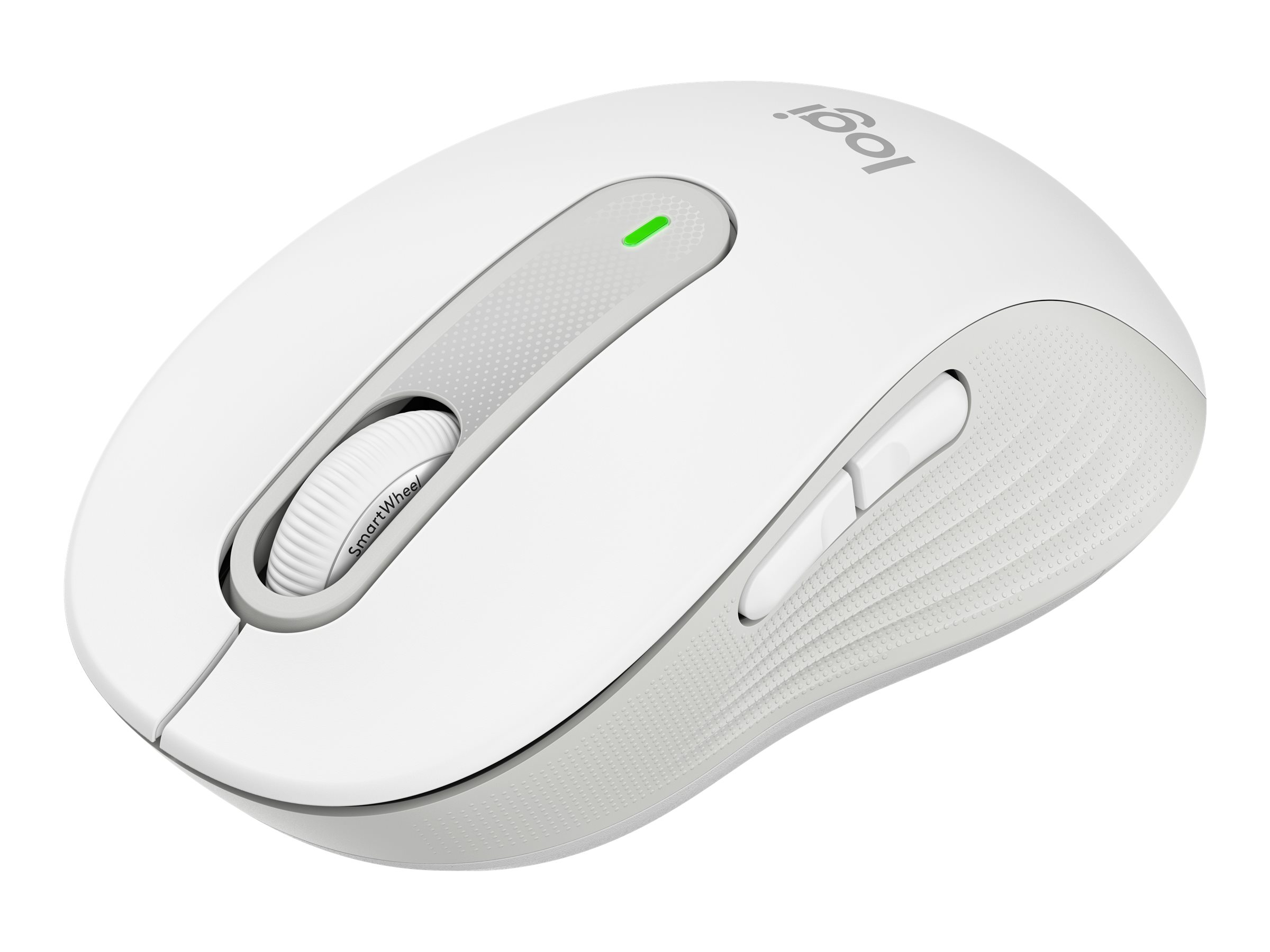 LOGITECH Signature M650 for Business Mouse wireless Bluetooth 2.4 GHz Bolt USB receiver off-white LOGITECH Signature M650 for Business Mouse wireless Bluetooth 2.4 GHz Bolt USB receiver off-white